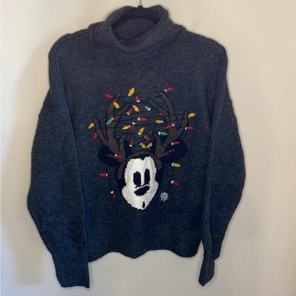 Rare Zara Gray Knit Sweater - Picture 2 of 7